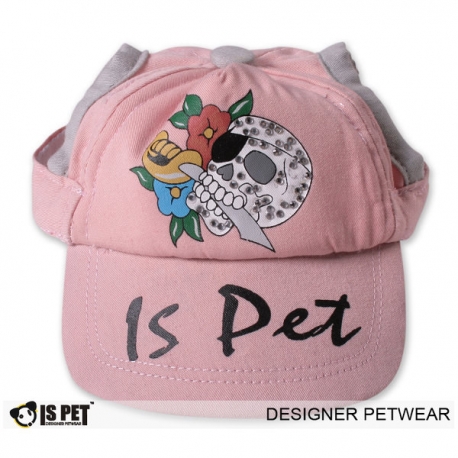 Kšiltovka Pirate - barva růžová