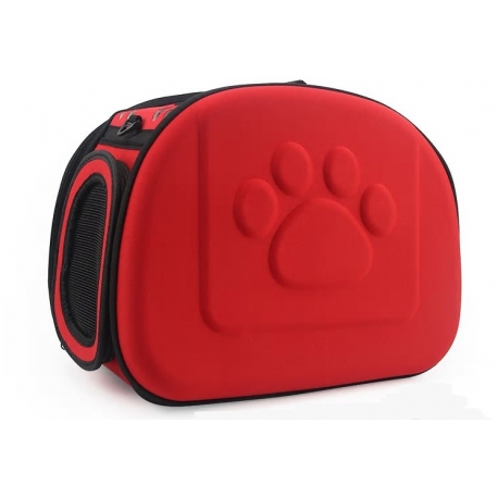 Přepravka pro psy a kočky červená