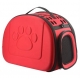 Přepravka pro psy a kočky červená
